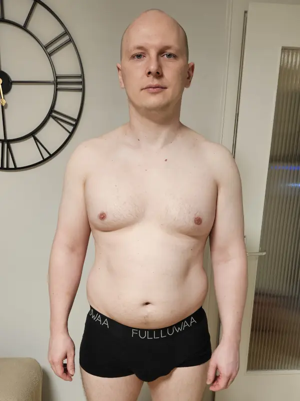 Vorher: 100 kg